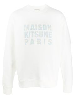 Maison Kitsuné толстовка с логотипом
