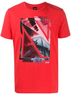 Boss Hugo Boss футболка с принтом