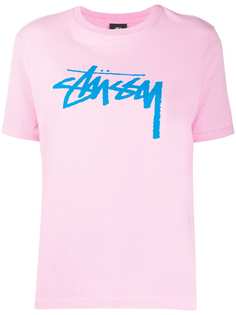 Stussy футболка с логотипом