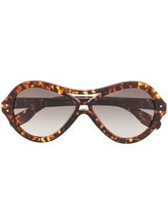 Alberta Ferretti солнцезащитные очки в круглой оправе