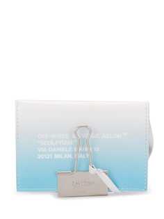 Off-White кошелек с зажимом