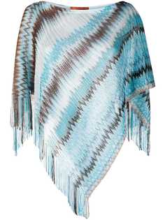 M Missoni топ-пончо асимметричного кроя