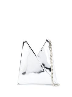 Mm6 Maison Margiela сумка на плечо с эффектом металлик