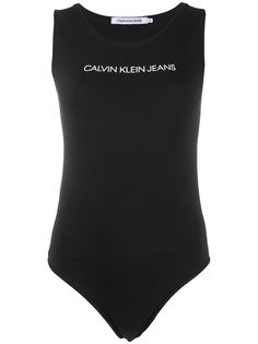 Calvin Klein Jeans топ без рукавов с логотипом