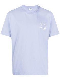 Kenzo футболка с вышивкой Compass