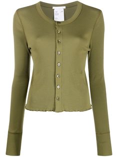 Helmut Lang Femme slim-fit cotton cardigan