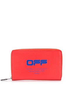 Off-White кошелек с логотипом