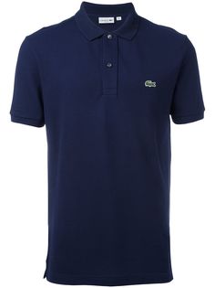Lacoste футболка-поло с заплаткой с логотипом