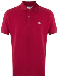 Lacoste logo embroidered polo shirt