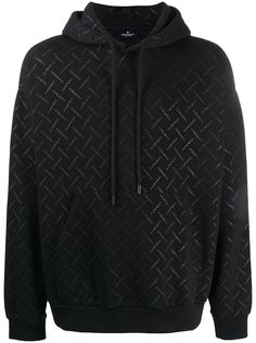 MARCELO BURLON COUNTY OF MILAN logo print hoodie