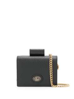 Gucci кошелек с плотным корпусом на цепочке