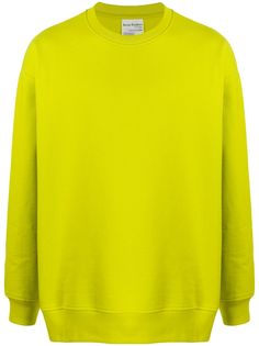Acne Studios толстовка оверсайз с круглым вырезом