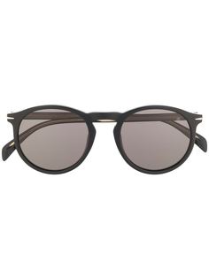 DAVID BECKHAM EYEWEAR солнцезащитные очки в круглой оправе