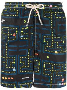 Mc2 Saint Barth Pacman-print swim shorts