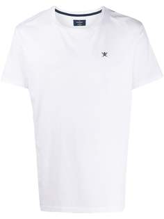 Hackett футболка с вышитым логотипом