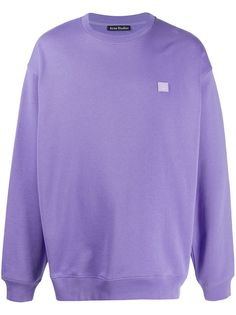 Acne Studios face-motif sweatshirt