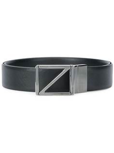 Z Zegna square buckle belt