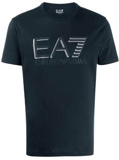Ea7 Emporio Armani logo print T-shirt