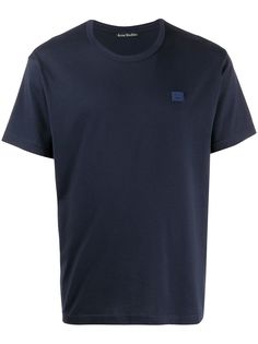 Acne Studios Nash face-motif T-shirt