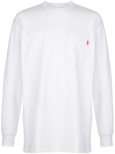 Supreme футболка с карманом