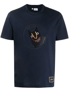 Brioni футболка с графичным принтом