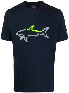 Paul & Shark футболка с логотипом Cracked Shark