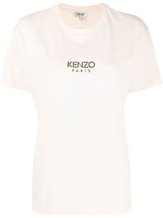 Kenzo футболка с аппликацией-логотипом