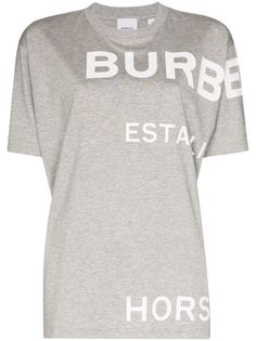Burberry large logo T-shirt