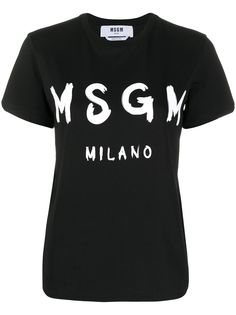 MSGM crew-neck logo T-shirt
