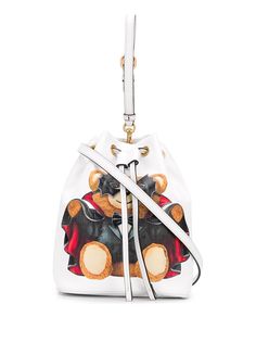 Moschino Bat Teddy Bear bucket bag