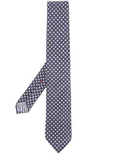 Delloglio галстук с геометричным узором