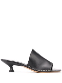 Tods contrast stitching mules Tod`S