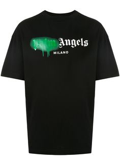 Palm Angels logo-print T-shirt