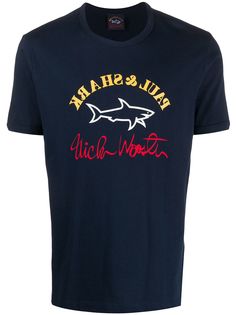 Paul & Shark футболка с логотипом из коллаборации с Nick Wooster