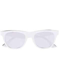 Bottega Veneta Eyewear зеркальные солнцезащитные очки