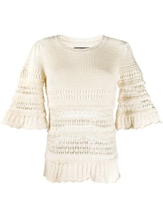 Isabel Marant джемпер Friza в технике кроше