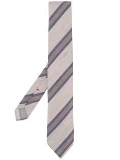Delloglio галстук в диагональную полоску