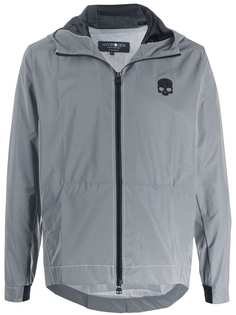 Hydrogen skull-print hooded jacket