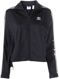 adidas куртка на молнии с вышивкой
