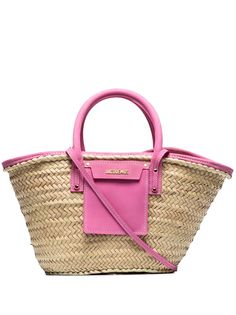 Jacquemus соломенная сумка-ведро Le Panier Soleil