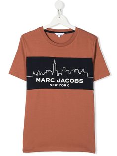 Little Marc Jacobs TEEN logo print T-shirt