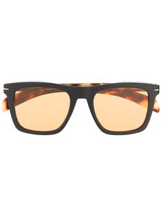 DAVID BECKHAM EYEWEAR солнцезащитные очки в квадратной оправе
