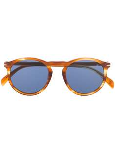 DAVID BECKHAM EYEWEAR солнцезащитные очки в оправе черепаховой расцветки