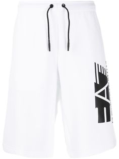 Ea7 Emporio Armani спортивные шорты с логотипом
