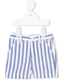Il Gufo striped print shorts