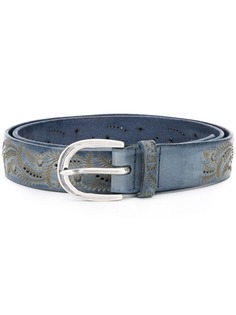 Orciani embossed design belt