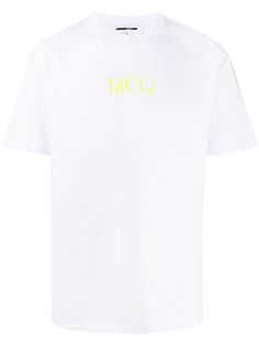 McQ Alexander McQueen crew neck printed logo T-shirt