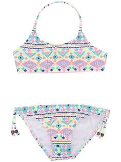 Sunuva geometric print bikini set