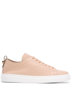 Henderson Baracco embossed round-toe sneakers