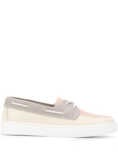 Henderson Baracco colour block loafers
